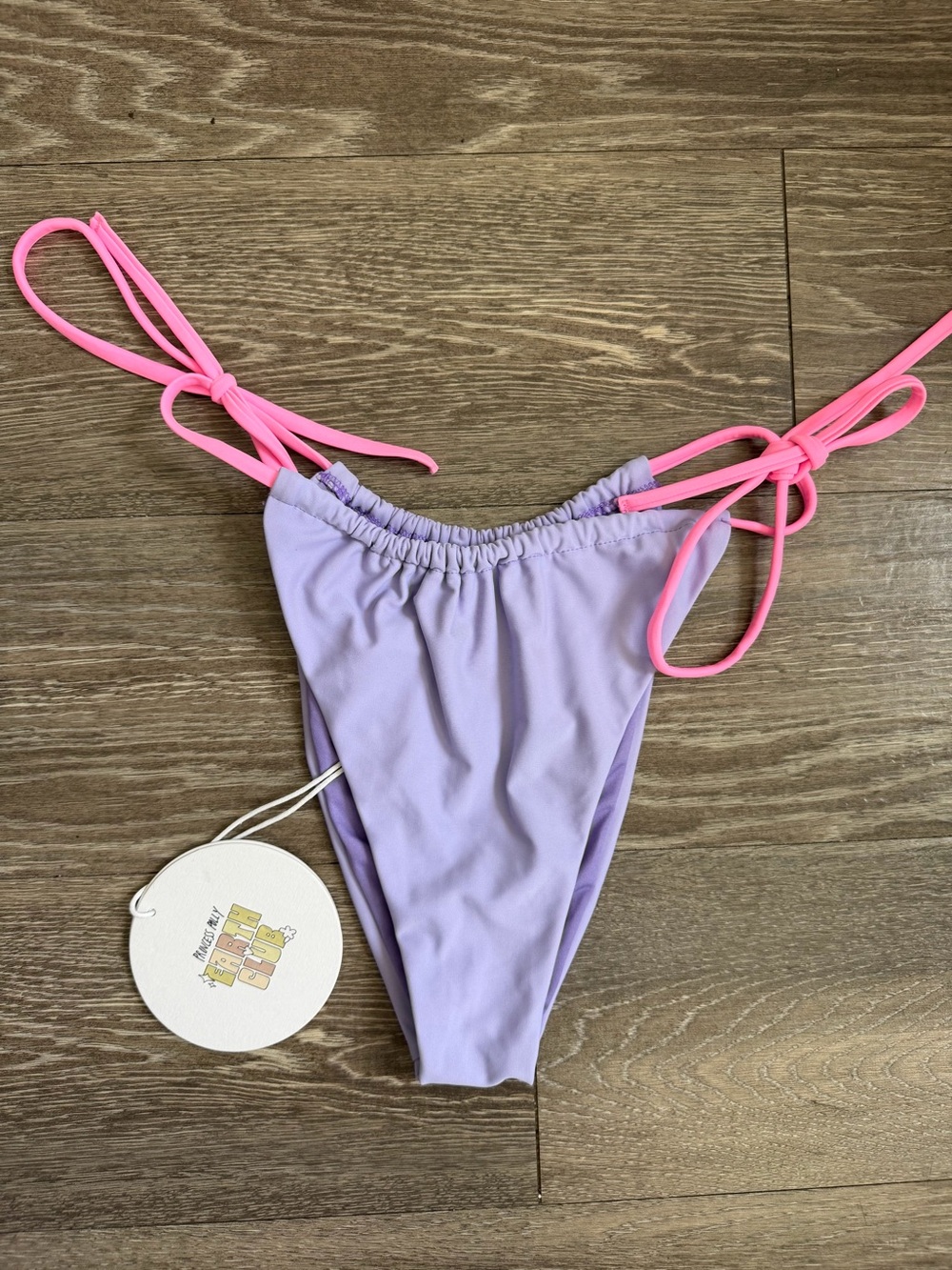 NWT Princess Polly Sophia Bikini Bottoms Puriple size 12